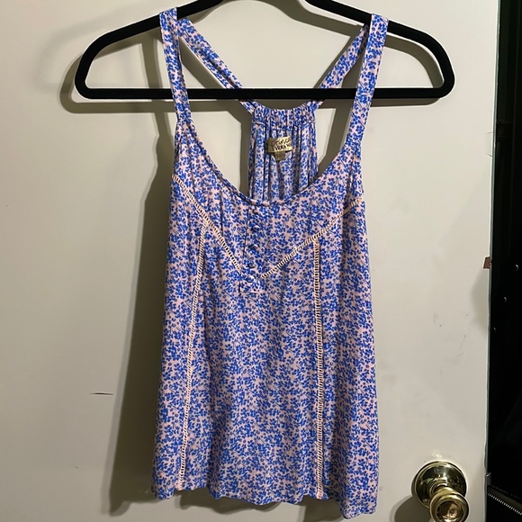 Vera Wang Princess Razorback tank Size Small - Picture 1 of 5